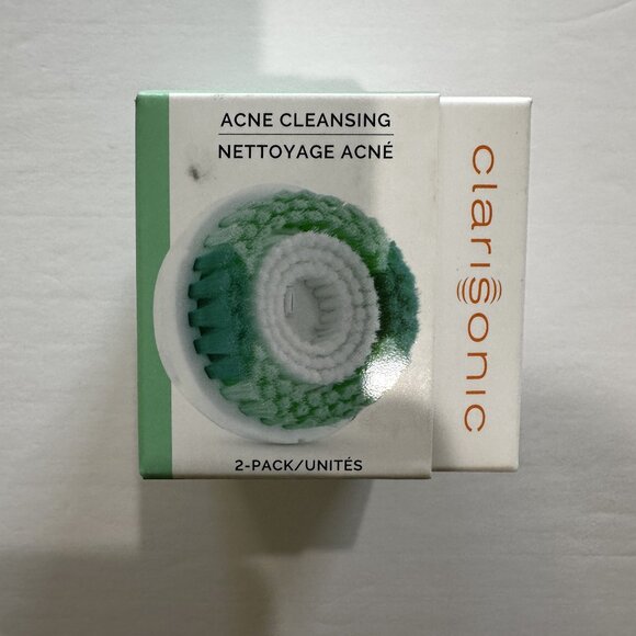 2 PACK Clarisonic Acne Cleansing Brush Head Replacements (2 EACH) NIB SEALED - Picture 11 of 13